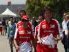 GP CINA, 14.04.2013- Felipe Massa (BRA) Ferrari F138 e Rob Smedley, (GBR), Ferrari, Track Engineer of Felipe Massa (BRA) 