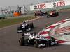 GP CINA, 14.04.2013- Gara, Pastor Maldonado (VEN) Williams F1 Team FW35 davanti a Valtteri Bottas (FIN), Williams F1 Team FW35 