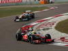 GP CINA, 14.04.2013- Gara, Sergio Perez (MEX) McLaren MP4-28 davanti a Paul di Resta (GBR) Sahara Force India F1 Team VJM06 