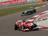 GP CINA, 14.04.2013- Gara, Fernando Alonso (ESP) Ferrari F138 davanti a Lewis Hamilton (GBR) Mercedes AMG F1 W04 