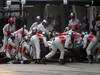 GP CINA, 14.04.2013- Gara, Pit Stop, Jenson Button (GBR) McLaren Mercedes MP4-28 