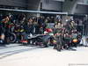 GP CINA, 14.04.2013- Gara, Pit stop, Romain Grosjean (FRA) Lotus F1 Team E21 