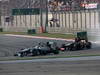 GP CINA, 14.04.2013- Gara, Lewis Hamilton (GBR) Mercedes AMG F1 W04 e Kimi Raikkonen (FIN) Lotus F1 Team E21 