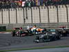 GP CINA, 14.04.2013- Gara, Kimi Raikkonen (FIN) Lotus F1 Team E21 e Paul di Resta (GBR) Sahara Force India F1 Team VJM06 