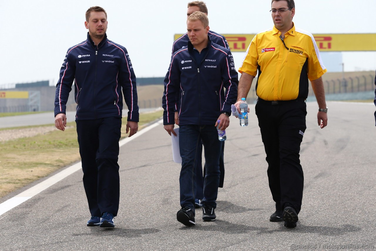 GP CINA, 11.04.2013- Valtteri Bottas (FIN), Williams F1 Team FW35 