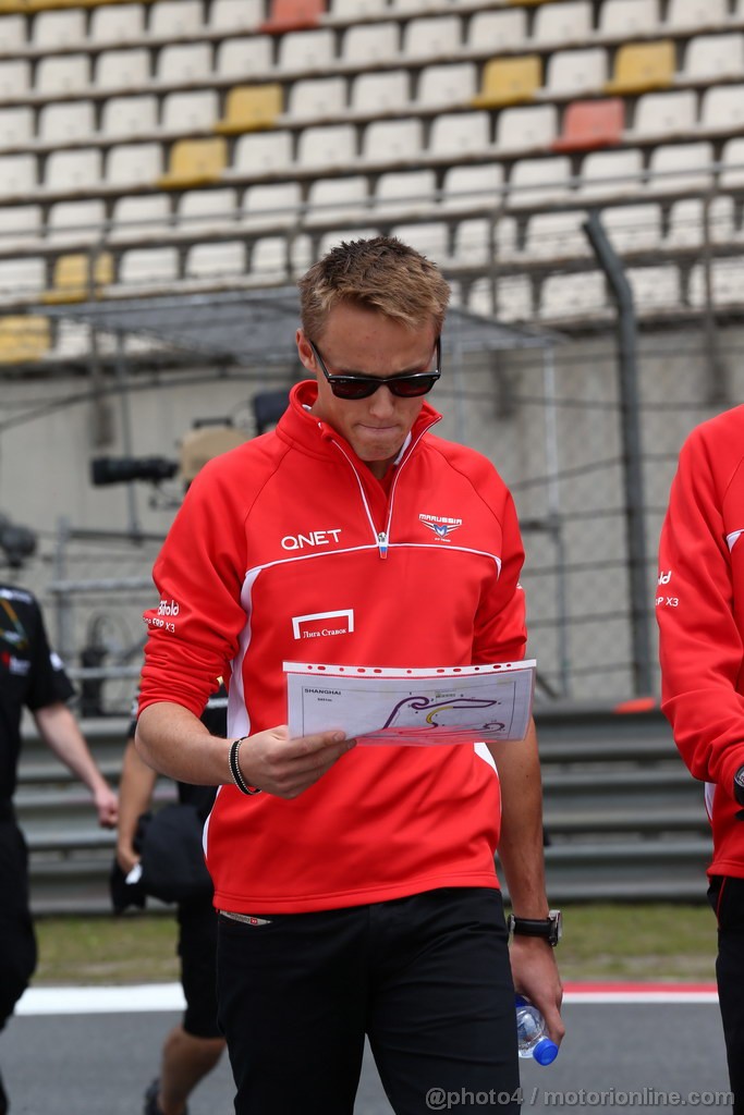 GP CINA, 11.04.2013- Max Chilton (GBR), Marussia F1 Team MR02 