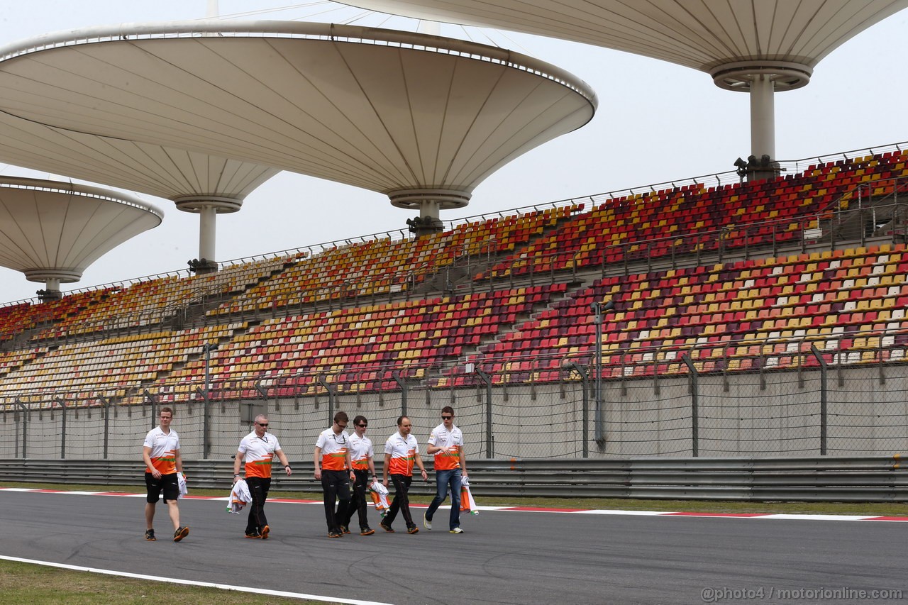 GP CINA, 11.04.2013- Paul di Resta (GBR) Sahara Force India F1 Team VJM06 