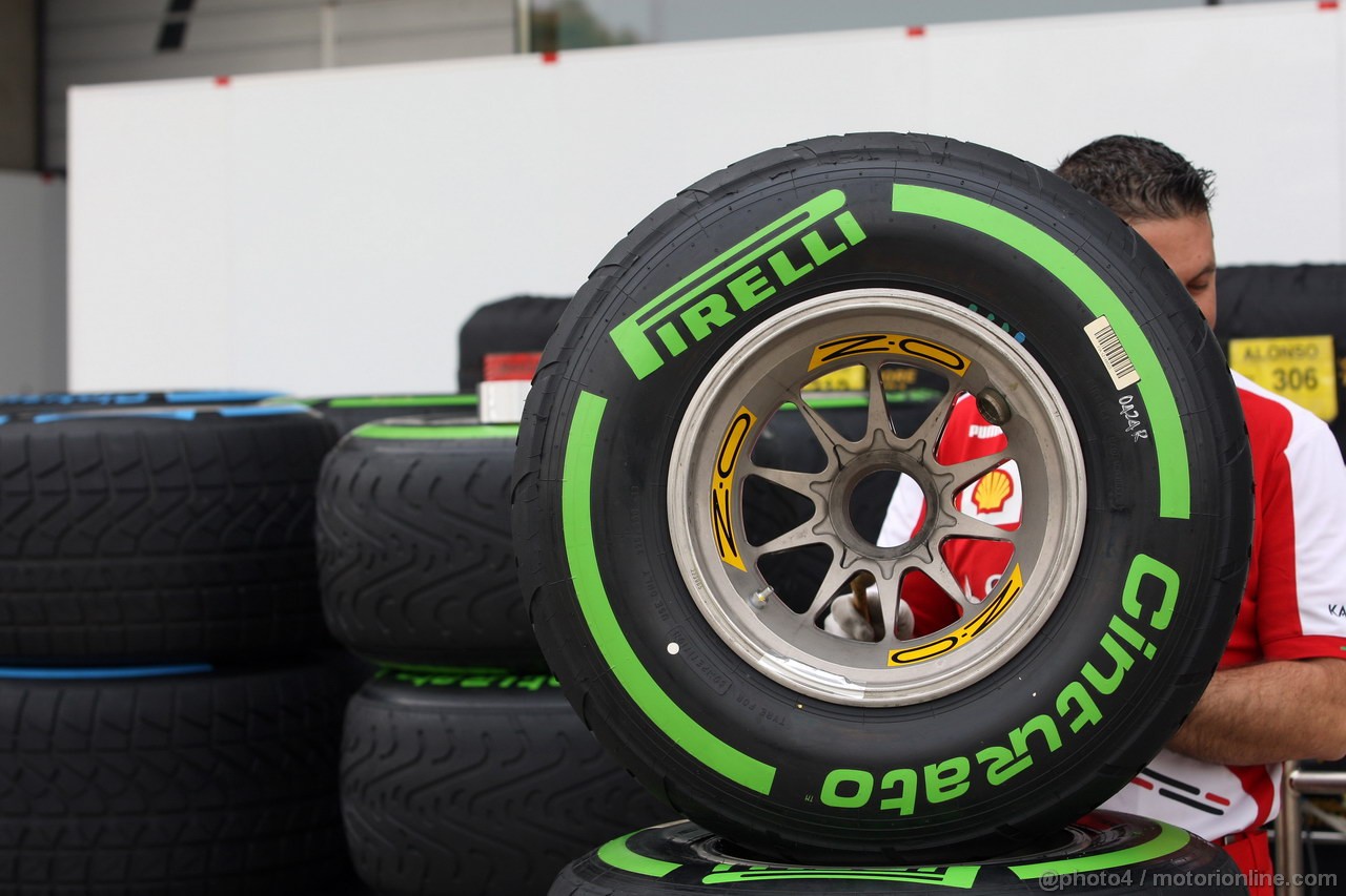 GP CINA, 11.04.2013- Pirelli Tyres e OZ Wheels