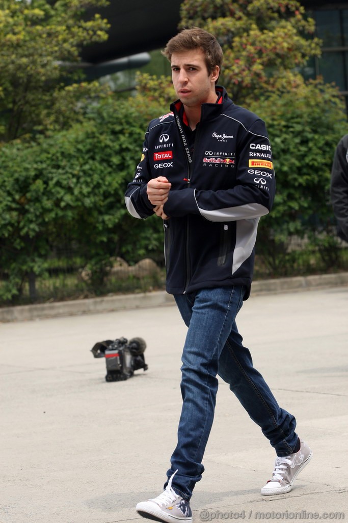 GP CINA, 11.04.2013- Antonio Felix da Costa (POR) Test Driver Red Bull Racing