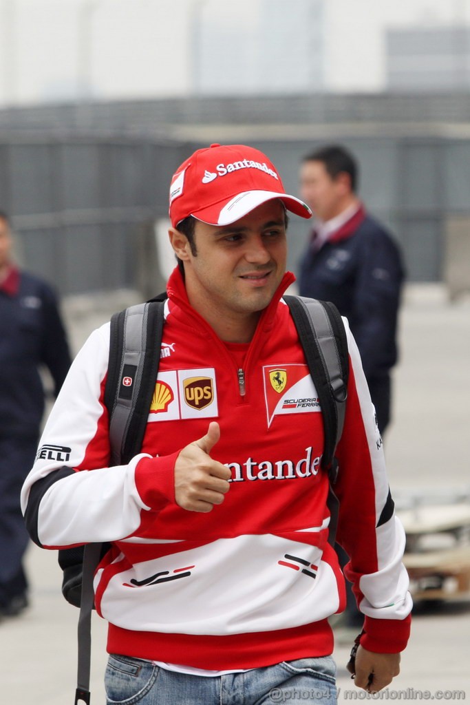 GP CINA, 11.04.2013- Felipe Massa (BRA) Ferrari F138 