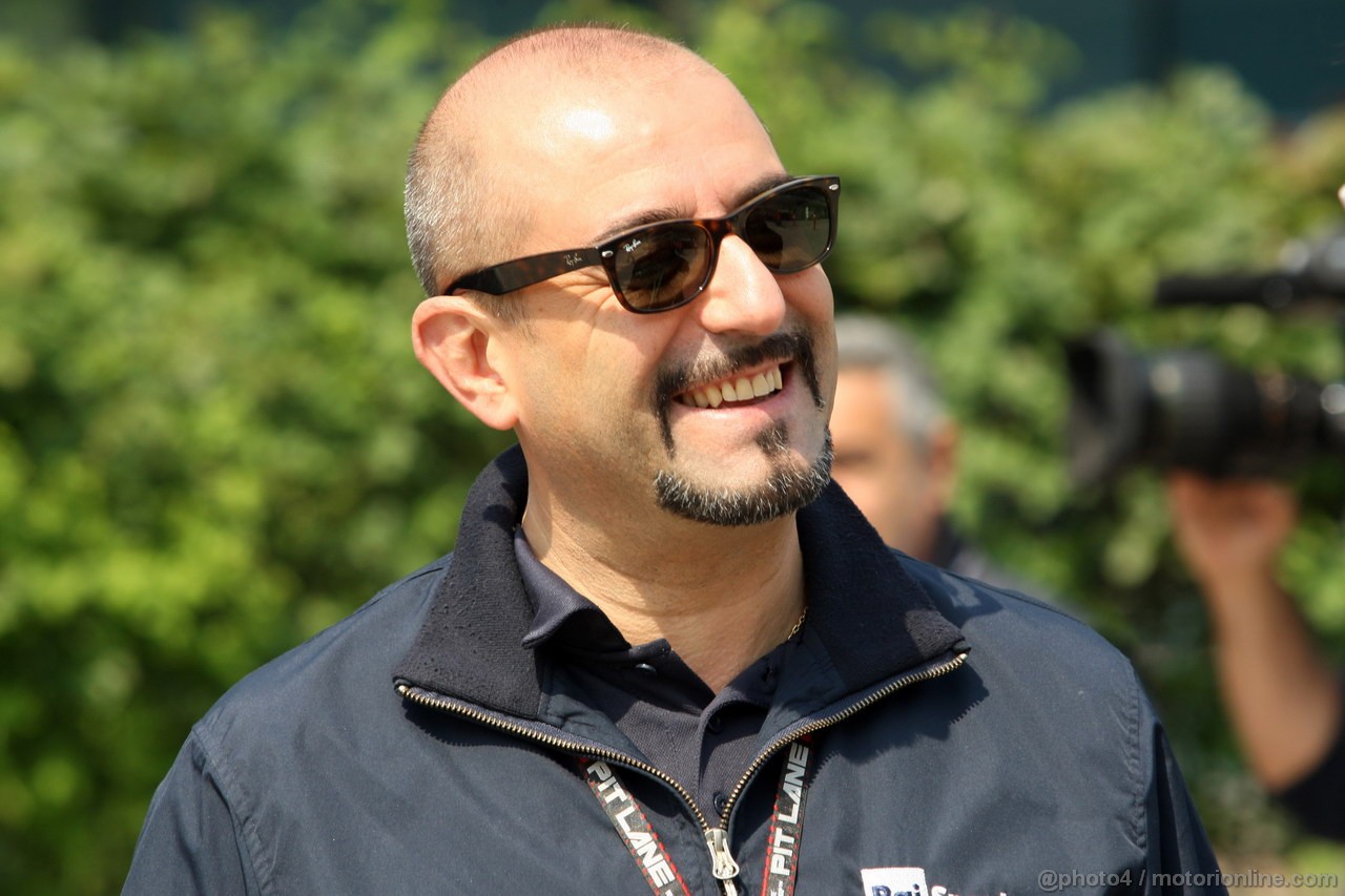 GP CINA, 11.04.2013- Ivan Capelli (ITA), Rai