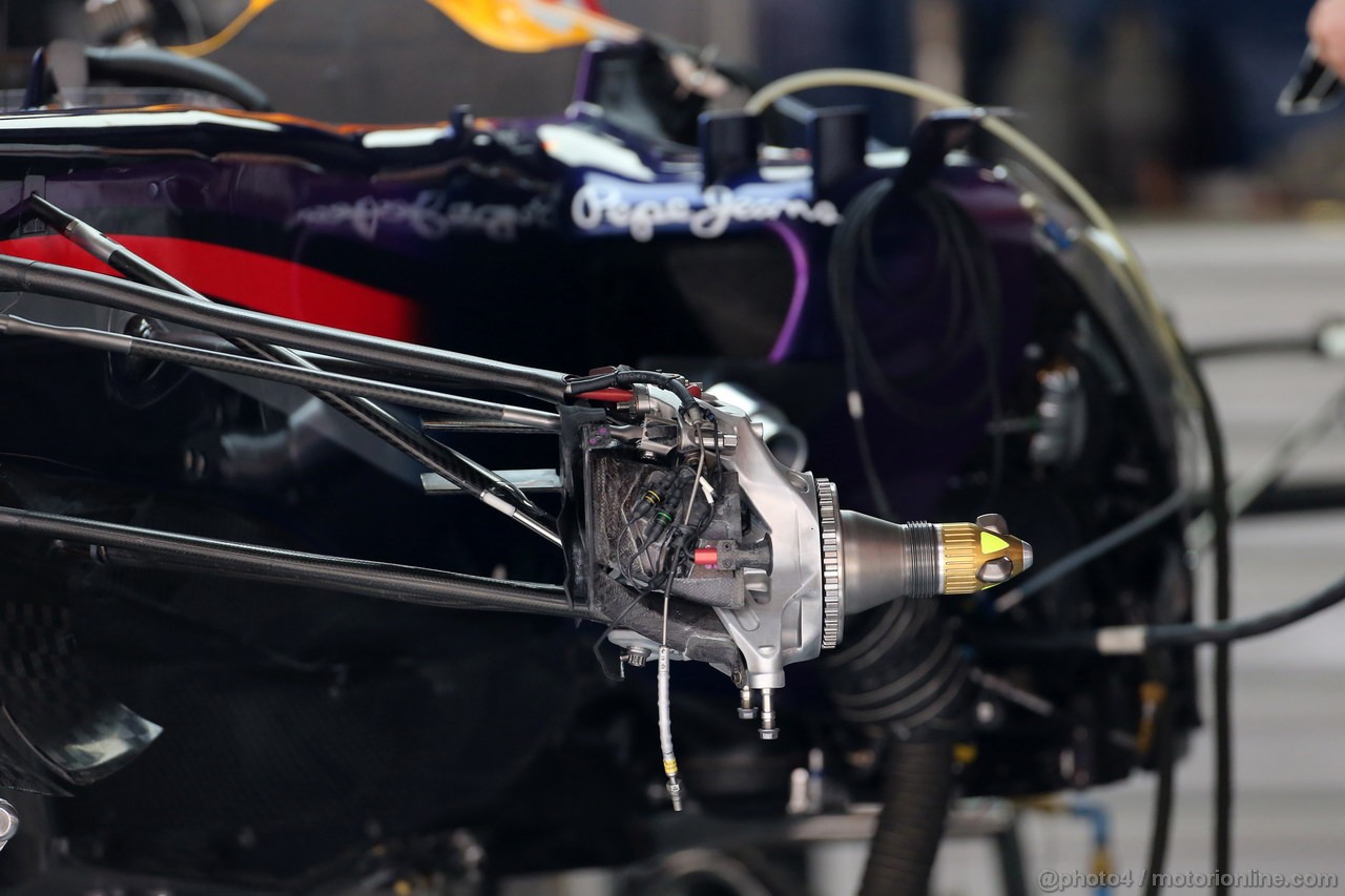 GP CINA, 11.04.2013- Red Bull Racing RB9, detail