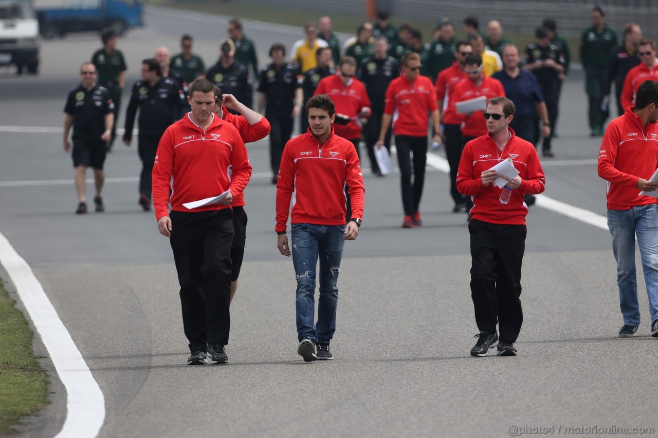 GP CINA, 11.04.2013- Jules Bianchi (FRA) Marussia F1 Team MR02 