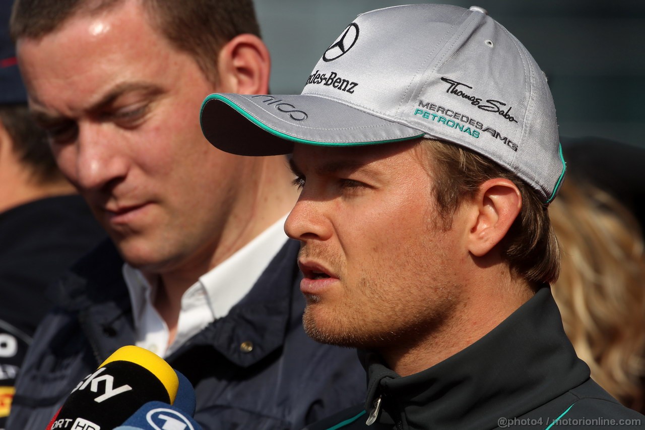 GP CINA, 11.04.2013- Nico Rosberg (GER) Mercedes AMG F1 W04 