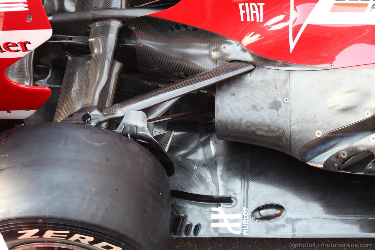 GP CINA, 11.04.2013- Ferrari F138, detail