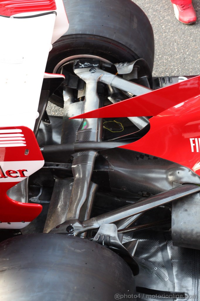 GP CINA, 11.04.2013- Ferrari F138, detail