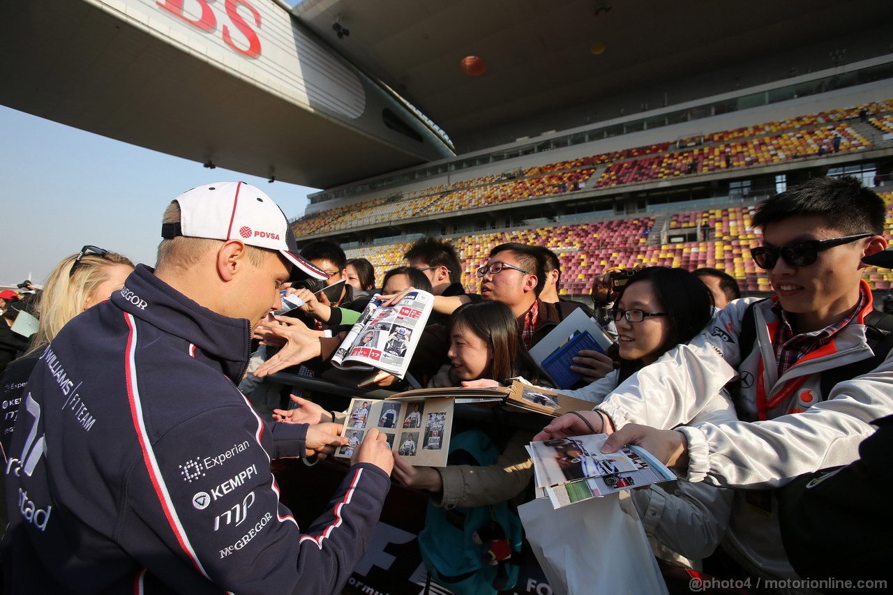 GP CINA, 11.04.2013- Valtteri Bottas (FIN), Williams F1 Team FW35 