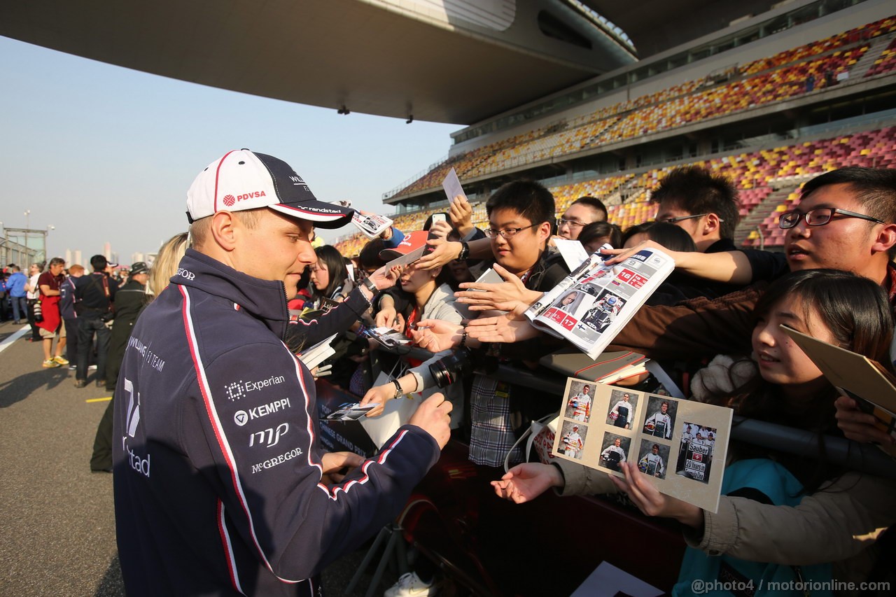 GP CINA, 11.04.2013- Valtteri Bottas (FIN), Williams F1 Team FW35 