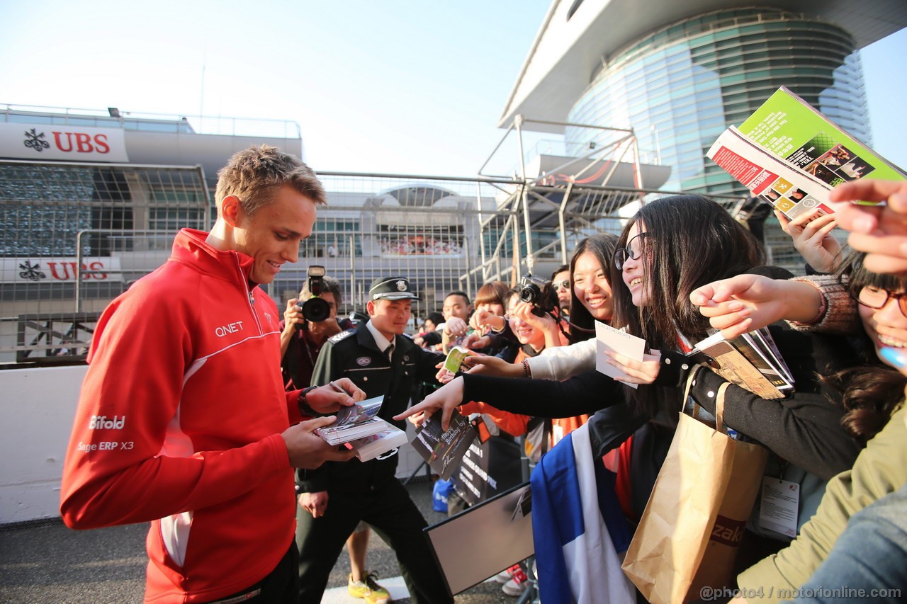 GP CINA, 11.04.2013- Max Chilton (GBR), Marussia F1 Team MR02 