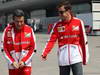 GP CINA, 11.04.2013- Fabrizio Borra (ITA), physiotherapist of Fernando Alonso (ESP) e Fernando Alonso (ESP) Ferrari F138 