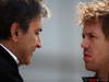 GP CINA, 11.04.2013- Pasquale Lattuneddu (ITA), FOM e Sebastian Vettel (GER) Red Bull Racing RB9 