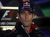 GP CINA, 11.04.2013- Conferenza Stampa, Mark Webber (AUS) Red Bull Racing RB9