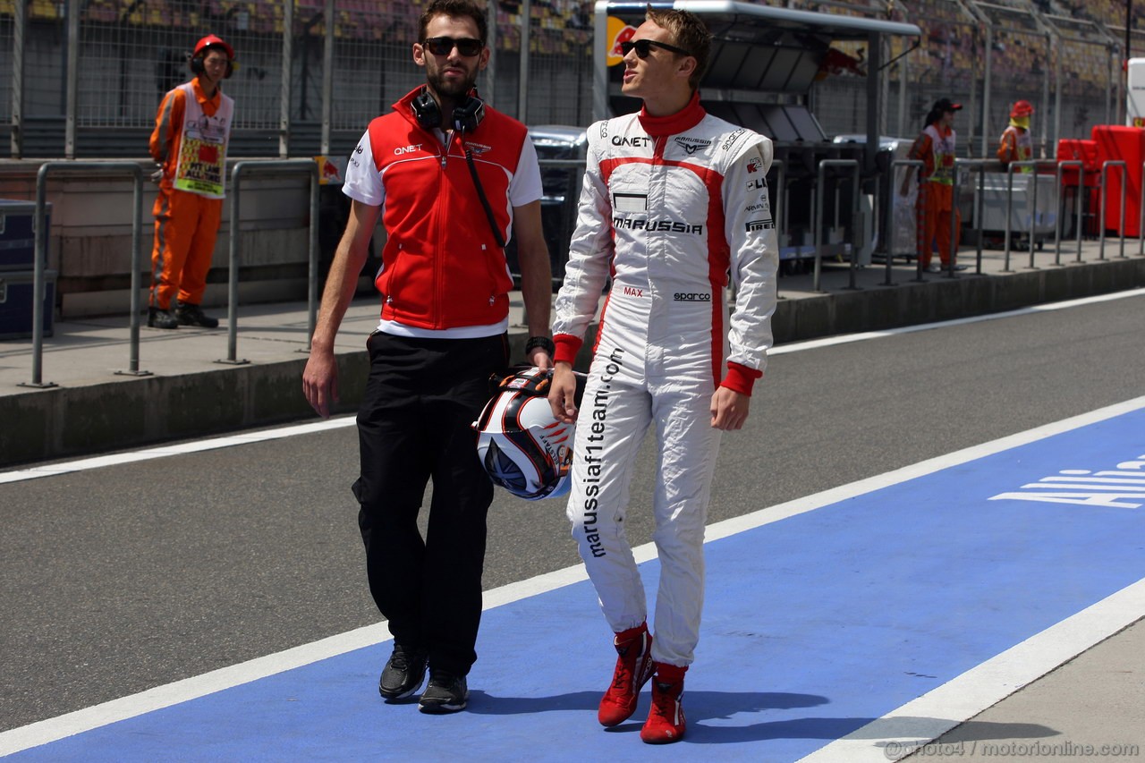 GP CINA, 13.04.2013- Prove Libere 3, Max Chilton (GBR), Marussia F1 Team MR02 
