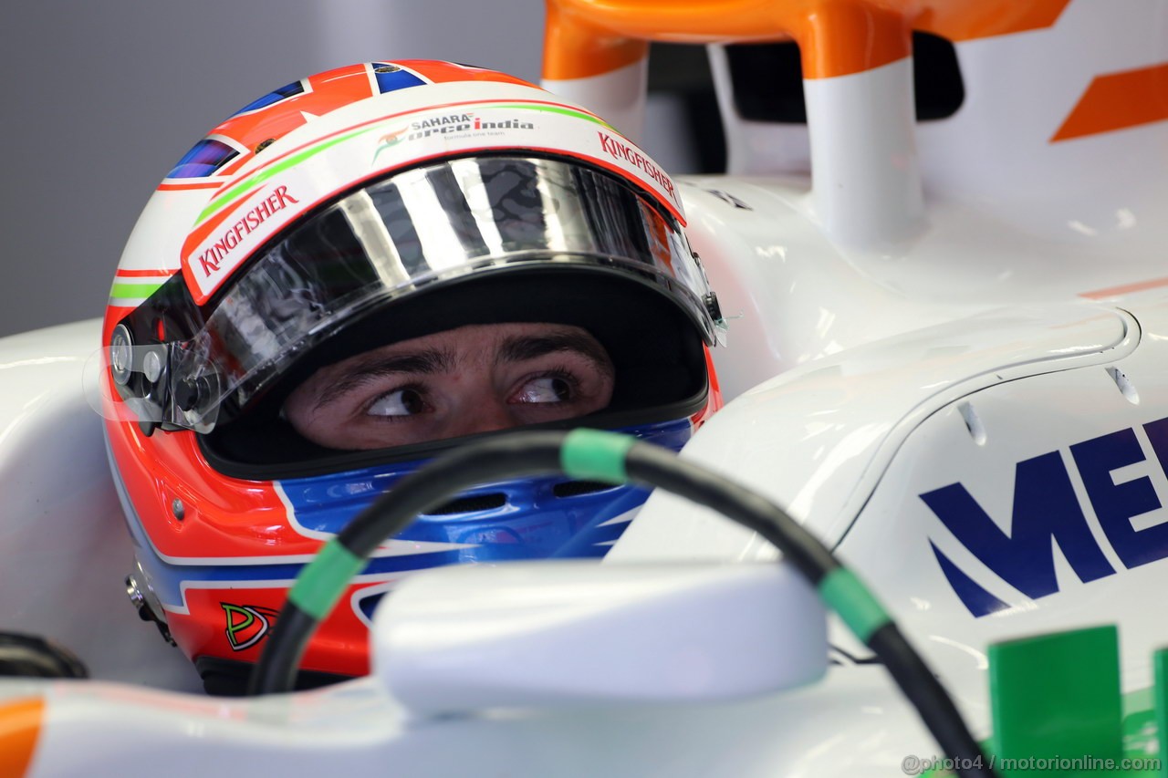 GP CINA, 13.04.2013- Prove Libere 3, Paul di Resta (GBR) Sahara Force India F1 Team VJM06 