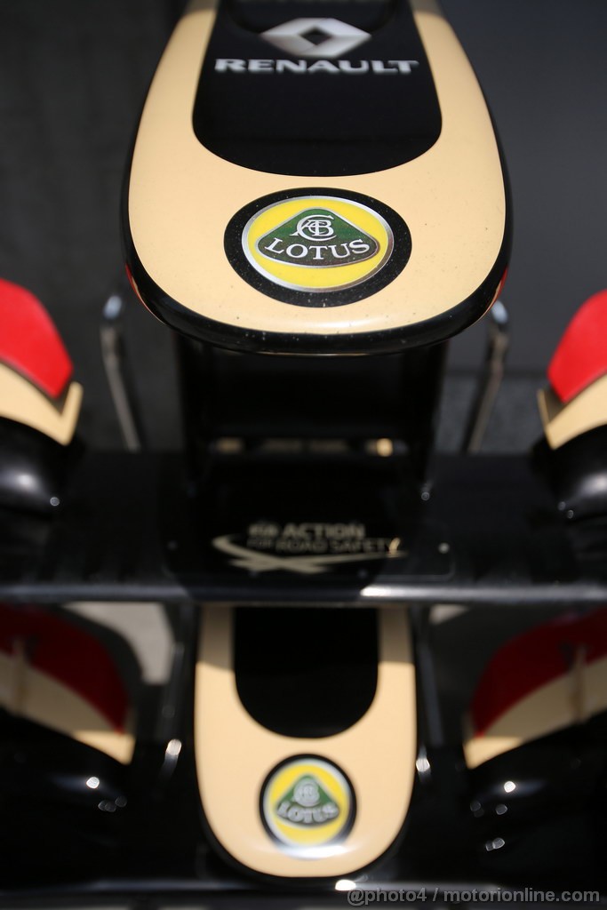 GP CINA, 13.04.2013- Prove Libere 3,  Lotus F1 Team E21 