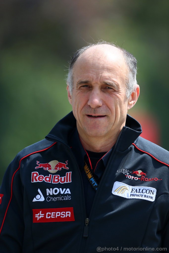 GP CINA, 13.04.2013- Franz Tost, Scuderia Toro Rosso, Team Principal 
