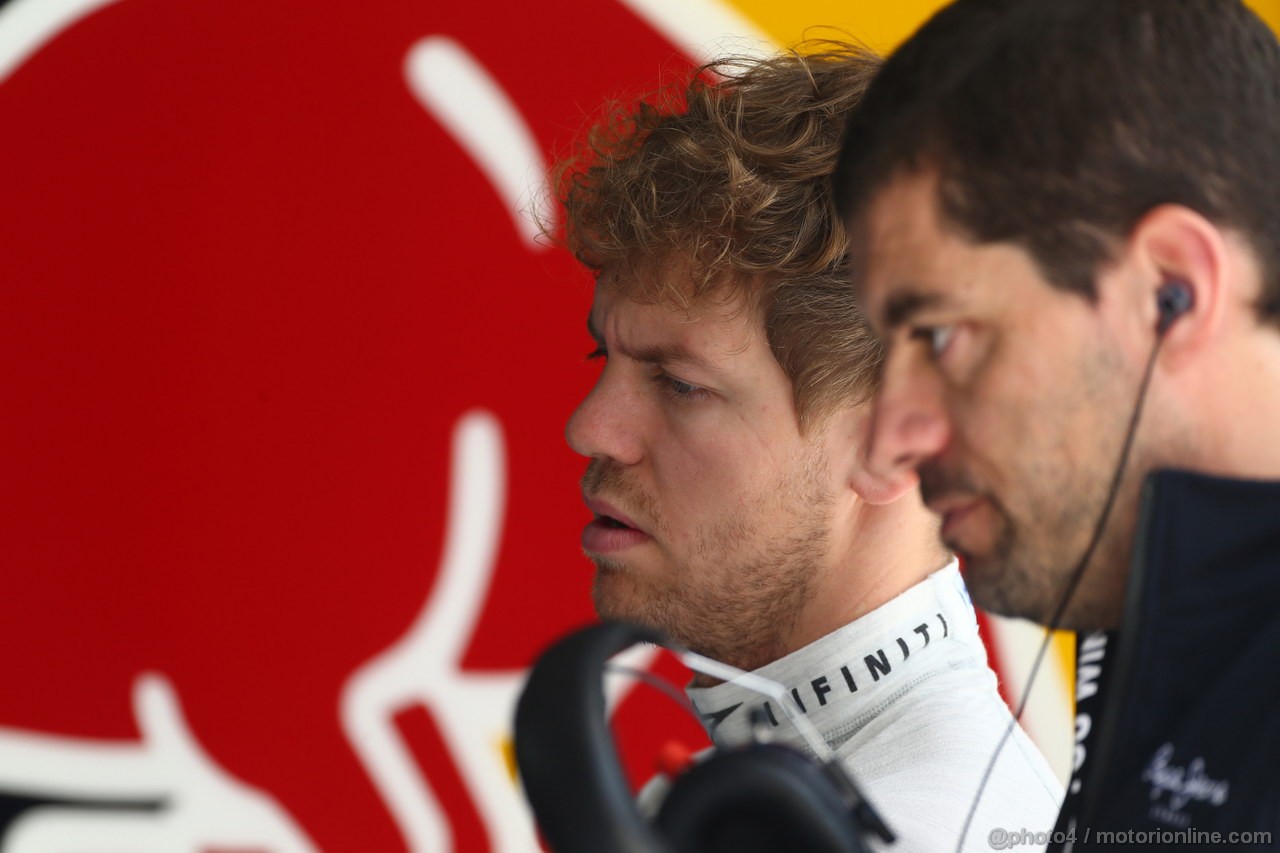 GP CINA, 13.04.2013- Prove Libere 3, Sebastian Vettel (GER) Red Bull Racing RB9