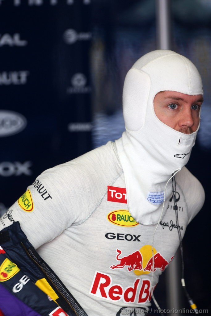 GP CINA, 13.04.2013- Prove Libere 3, Sebastian Vettel (GER) Red Bull Racing RB9