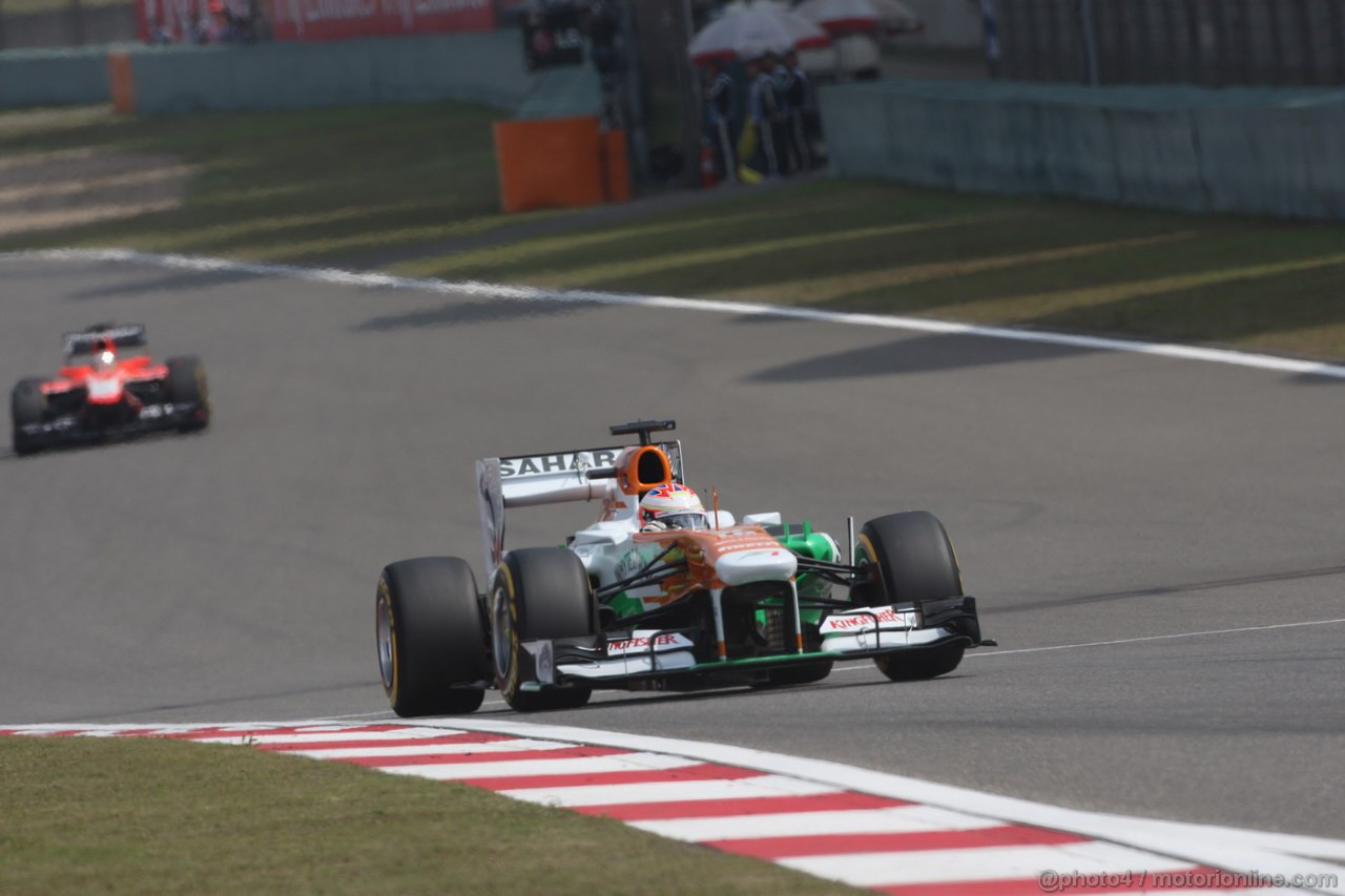 GP CINA, 13.04.2013- Qualifiche, Paul di Resta (GBR) Sahara Force India F1 Team VJM06 