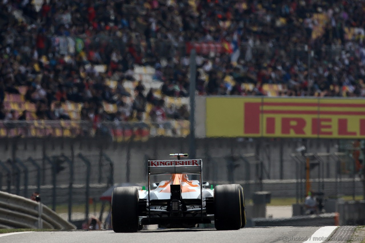 GP CINA, 13.04.2013- Qualifiche, Adrian Sutil (GER), Sahara Force India F1 Team VJM06 