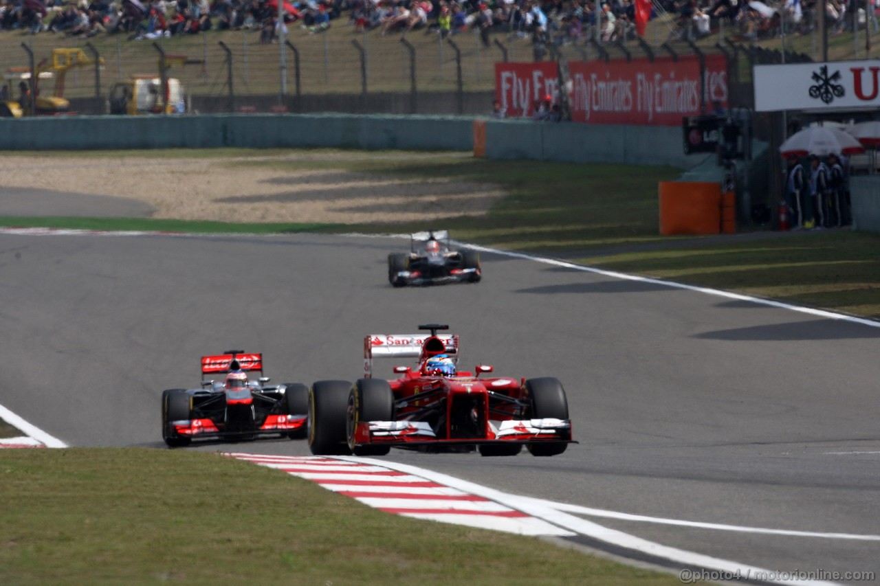 GP CINA, 13.04.2013- Qualifiche, Fernando Alonso (ESP) Ferrari F138 
