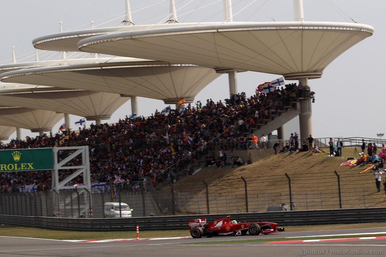 GP CINA, 13.04.2013- Qualifiche, Felipe Massa (BRA) Ferrari F138 