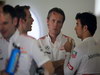 GP CINA, 13.04.2013- Free Practice 3, Sam Michael (AUS) McLaren Sporting Director e Sergio Perez (MEX) McLaren MP4-28 