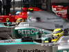 GP CINA, 13.04.2013- Qualifiche, (L-D) Fernando Alonso (ESP) Ferrari F138, Lewis Hamilton (GBR) Mercedes AMG F1 W04 e Nico Rosberg (GER) Mercedes AMG F1 W04 
