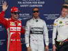 GP CINA, 13.04.2013- Qualifiche, terzo Fernando Alonso (ESP) Ferrari F138, Lewis Hamilton (GBR) Mercedes AMG F1 W04 pole position e secondo Kimi Raikkonen (FIN) Lotus F1 Team E21 