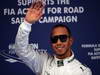 GP CINA, 13.04.2013- Qualifiche, Lewis Hamilton (GBR) Mercedes AMG F1 W04 pole position