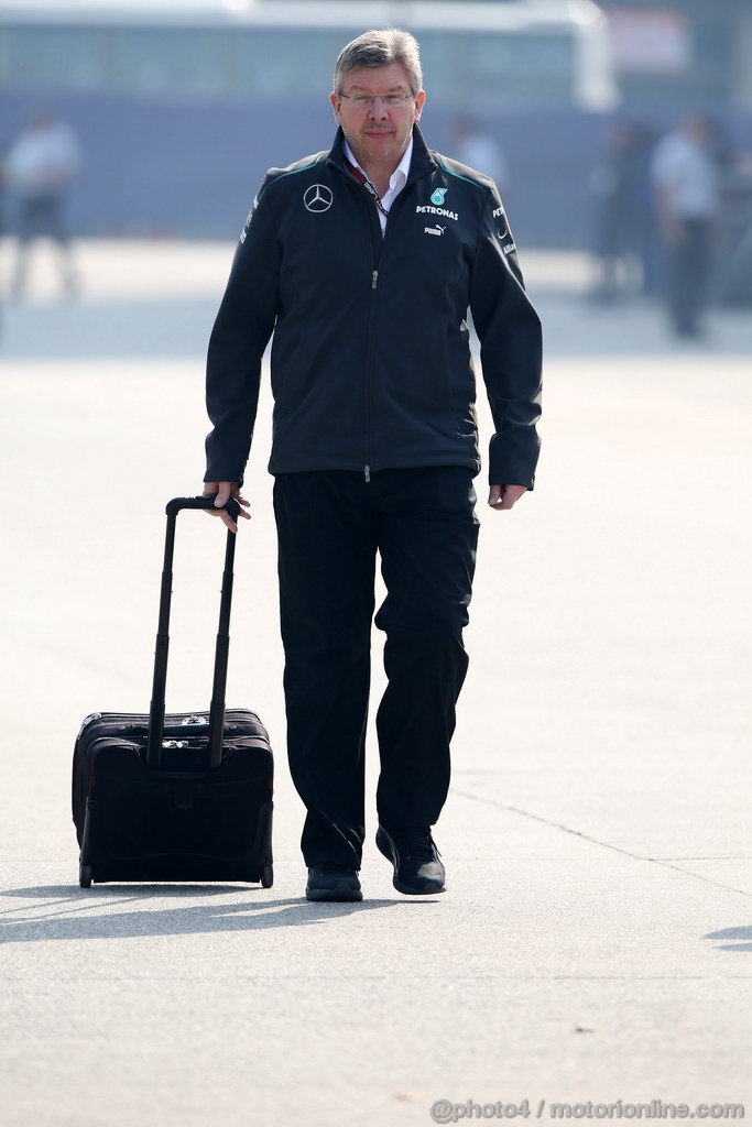 GP CINA, 12.04.2013- Ross Brawn (GBR), Team Principal, Mercedes GP 