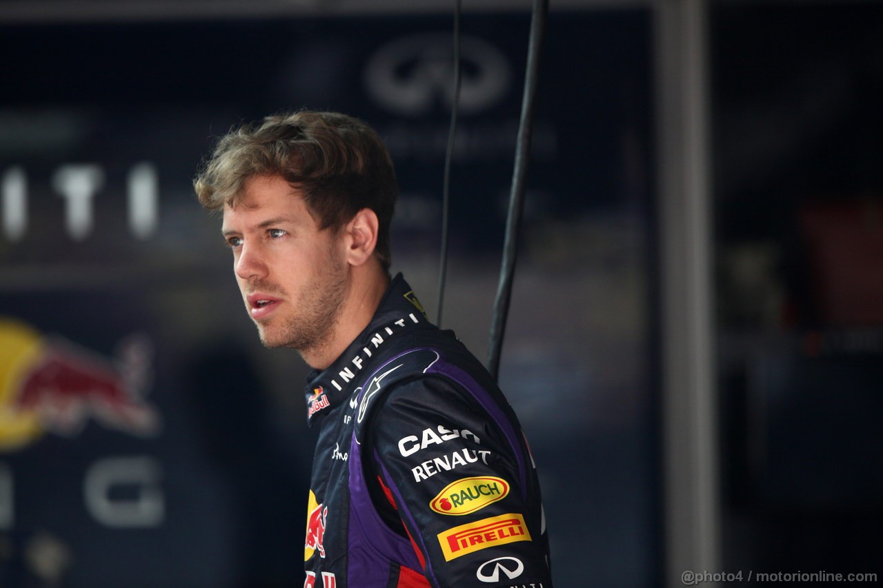 GP CINA, 12.04.2013- Sebastian Vettel (GER) Red Bull Racing RB9