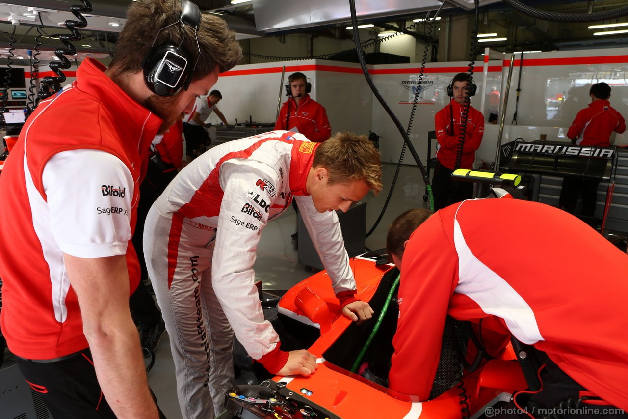 GP CINA, 12.04.2013- Max Chilton (GBR), Marussia F1 Team MR02