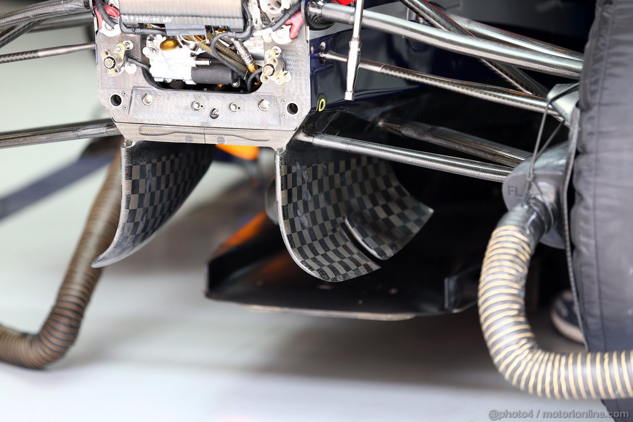 GP CINA, 12.04.2013- Prove Libere 1, Red Bull Racing RB9, detail