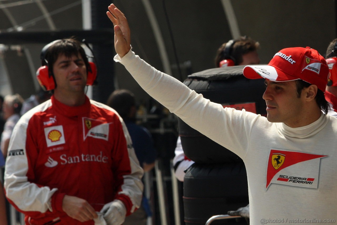 GP CINA, 12.04.2013- Prove Libere 2, Felipe Massa (BRA) Ferrari F138 