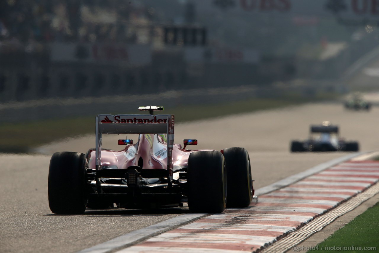 GP CINA, 12.04.2013- Prove Libere 2, Felipe Massa (BRA) Ferrari F138 