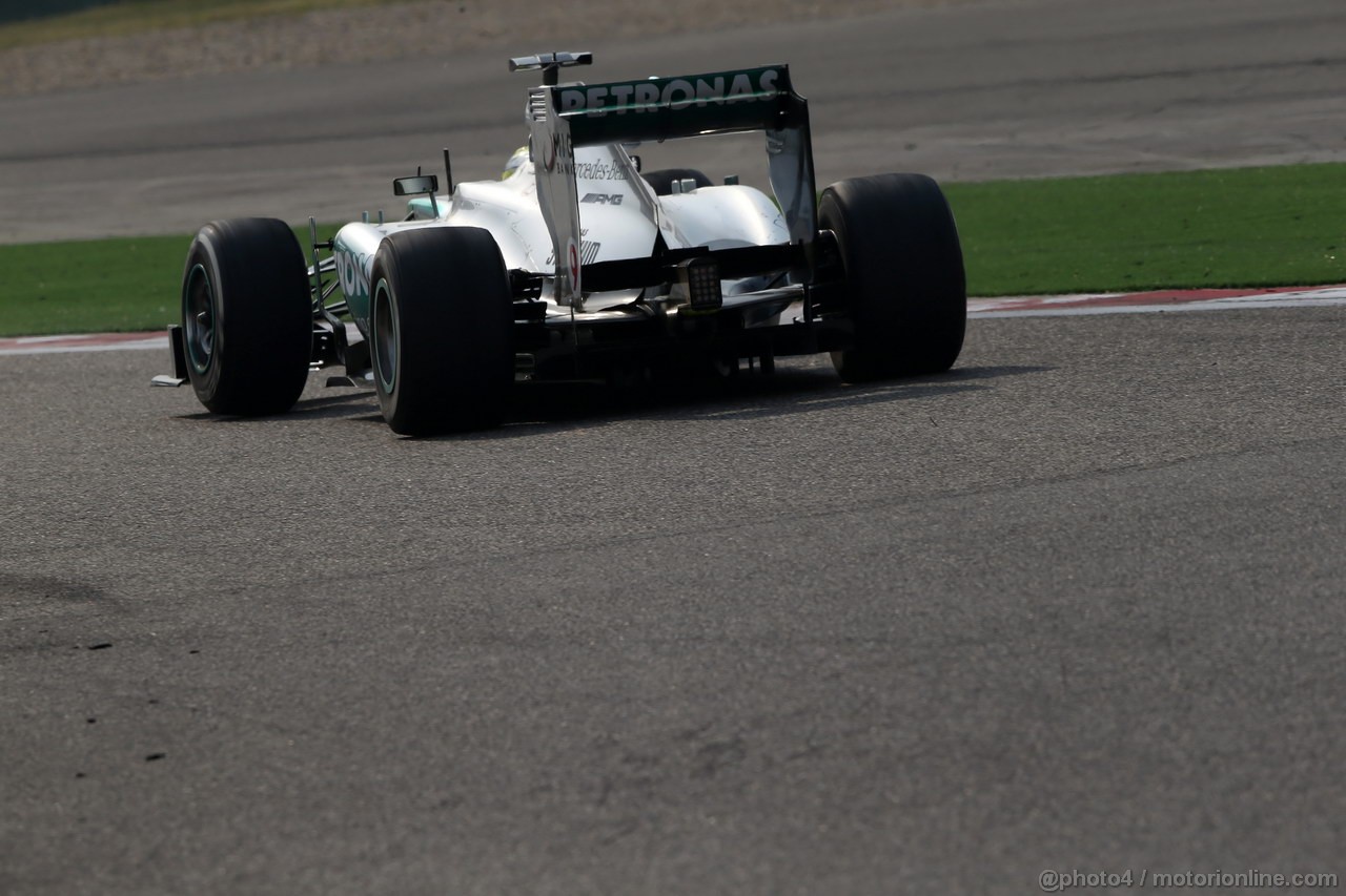 GP CINA, 12.04.2013- Prove Libere 2, Nico Rosberg (GER) Mercedes AMG F1 W04 