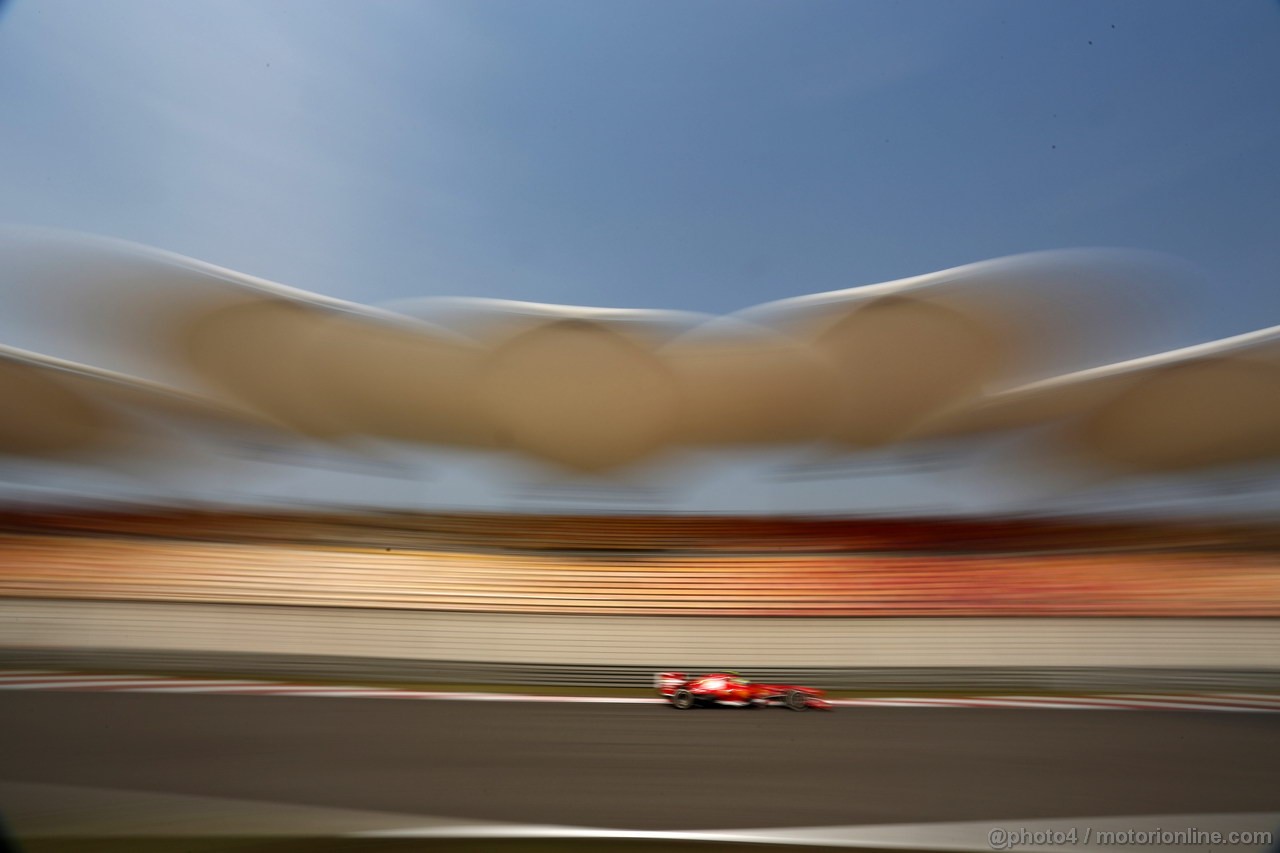 GP CINA, 12.04.2013- Prove Libere 2, Felipe Massa (BRA) Ferrari F138 