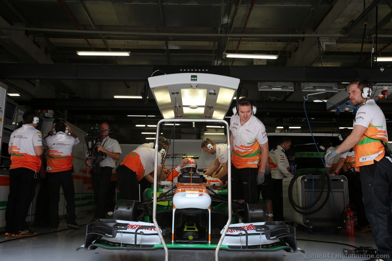 GP CINA, 12.04.2013- Prove Libere 2, Paul di Resta (GBR) Sahara Force India F1 Team VJM06 