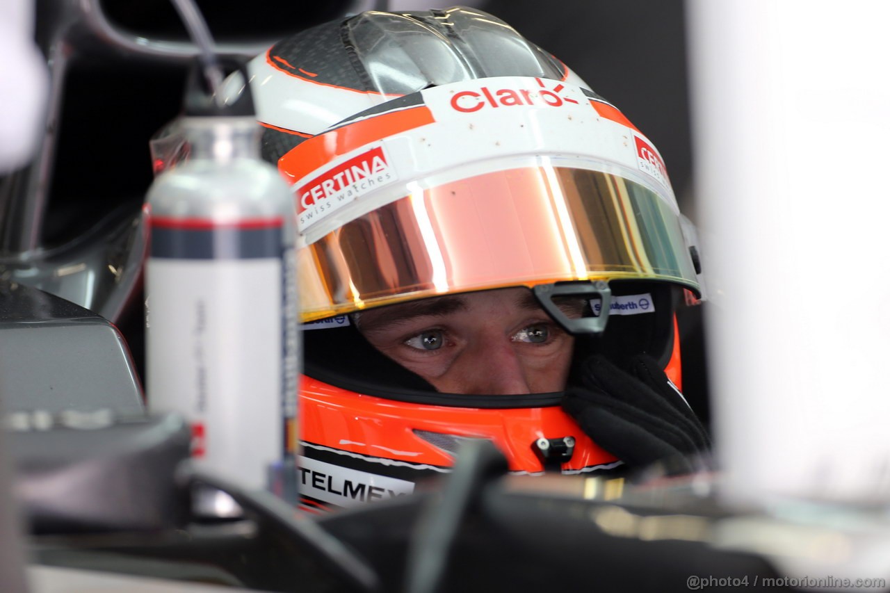 GP CINA, 12.04.2013- Prove Libere 2, Nico Hulkenberg (GER) Sauber F1 Team C32 